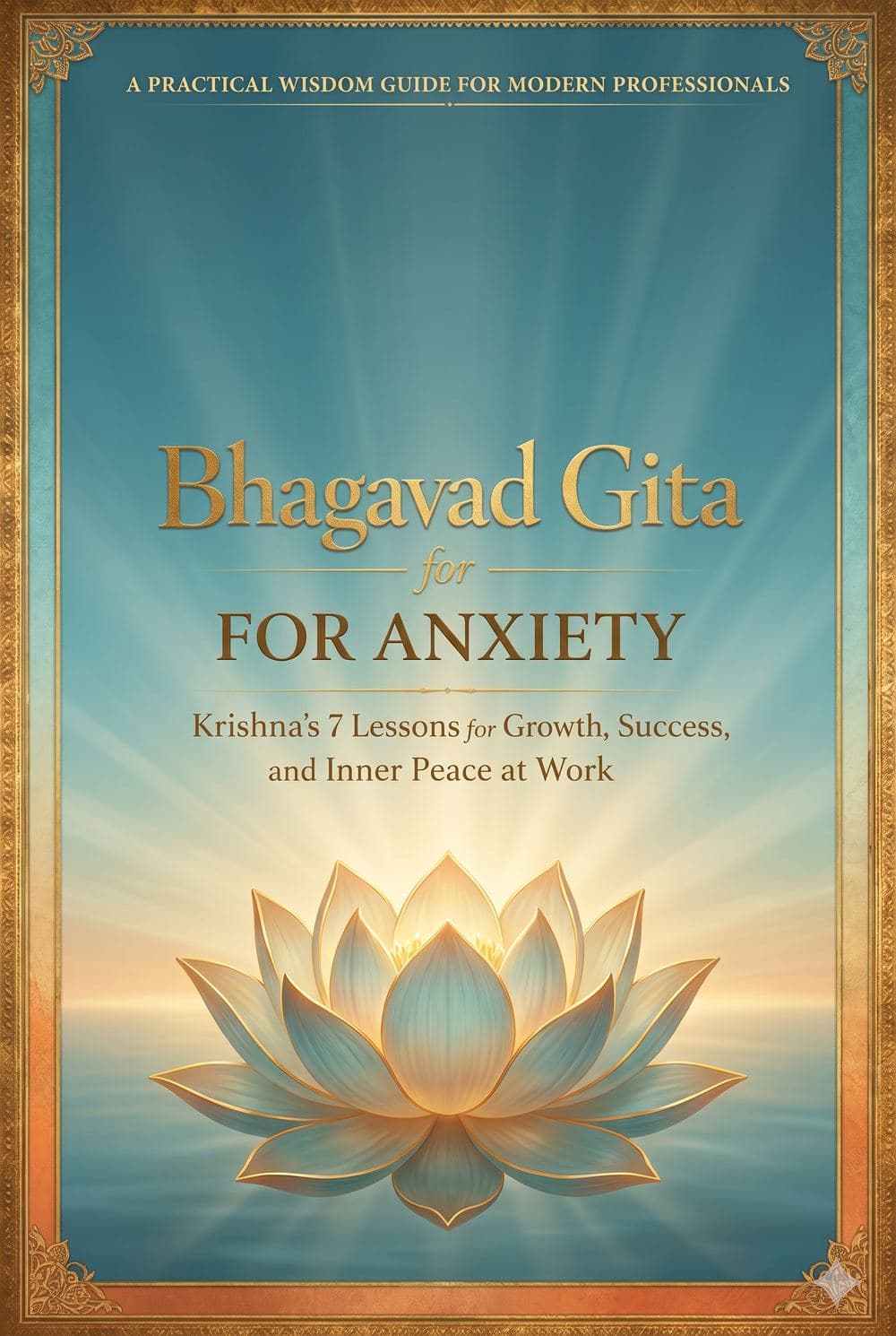 Bhagavad Gita for Anxiety ebook cover