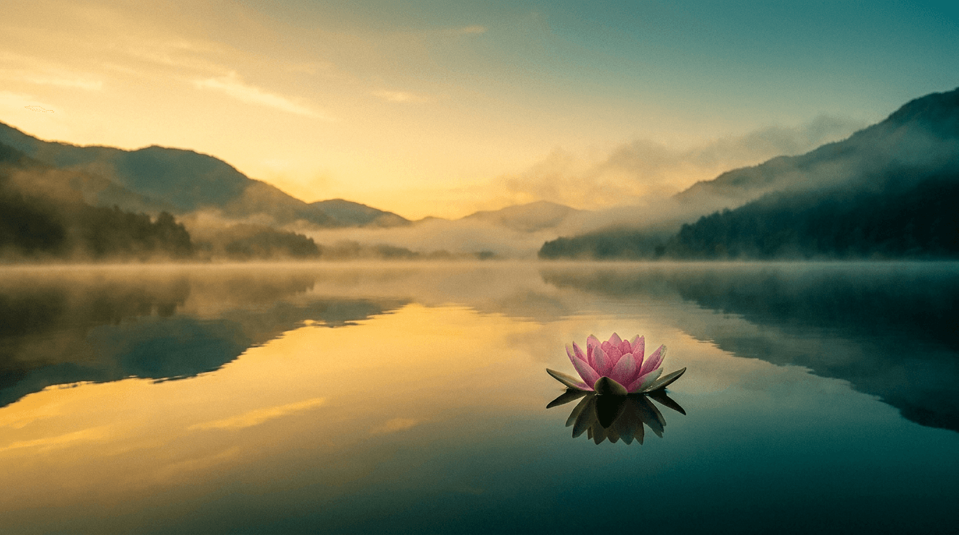 A joy that needs nothing outside itself — the inner spring the whole book leads you back to.